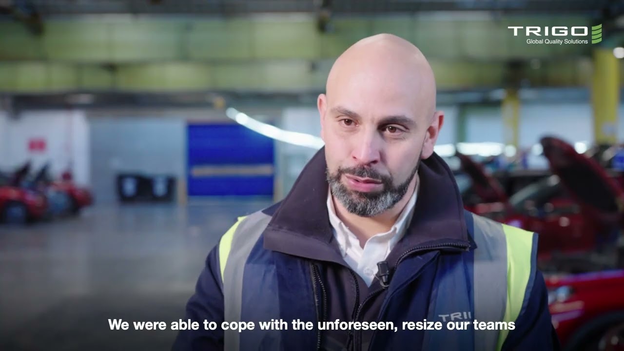 How did TRIGO France succeed in modernizing 2000 vehicles in just 4 months?
