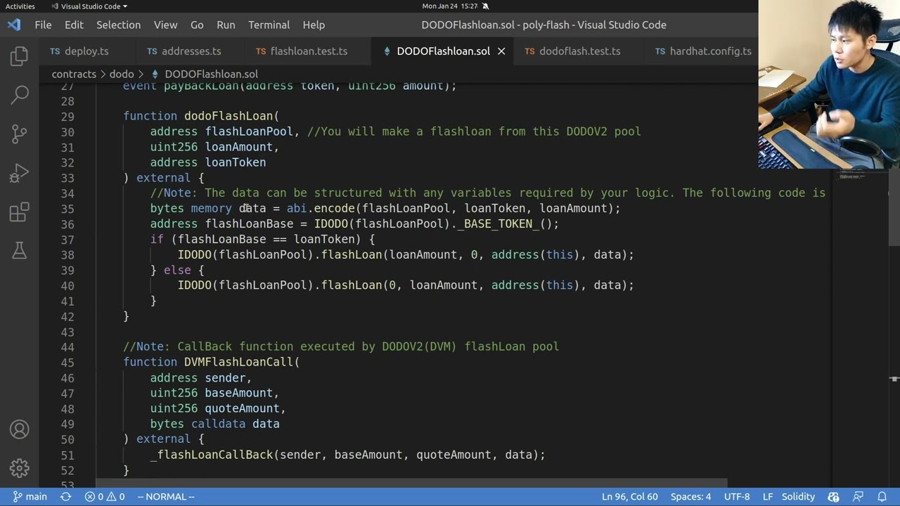 How to Execute Flashloan with Dodo