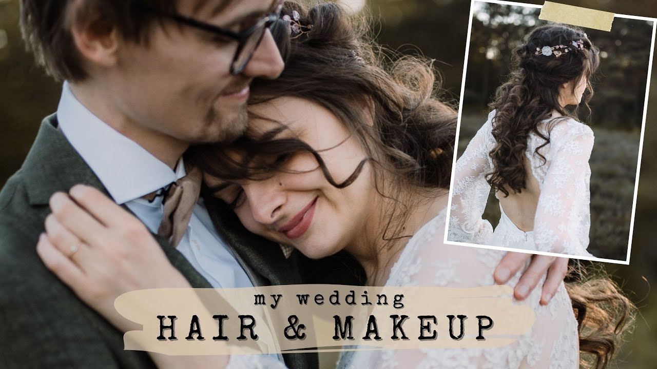 My Wedding Hair & Makeup 👰🏻 Get Ready With Me