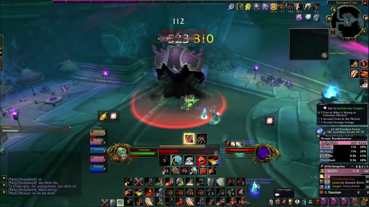 WOW TBC / Dia #17 NIGHTSLAYER SERVER DOMINGO LEVEANDO CHILL