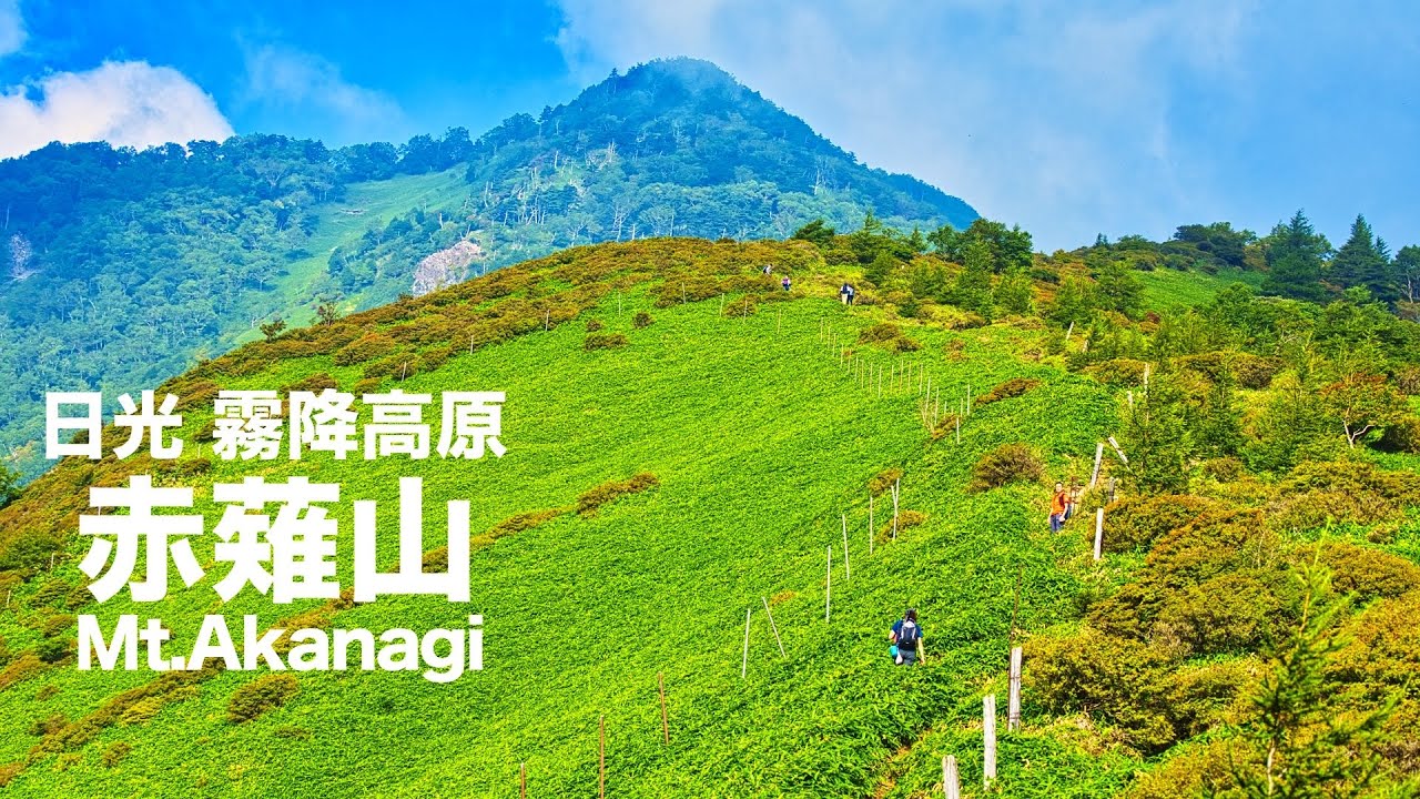 【日光連山】4K 天空回廊から赤薙山2010m 霧降高原ハイキング！