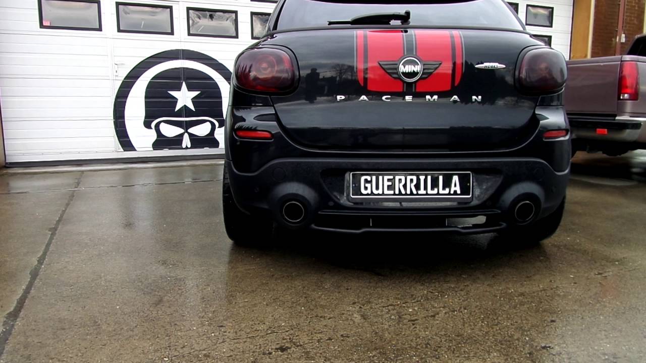 Guerrilla Bypass&reg; Exhaust on a Mini Paceman JCW