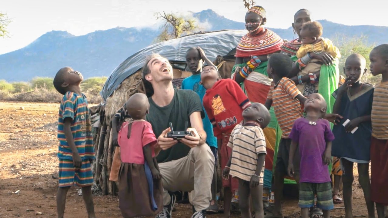 TRIBAL VILLAGE MEETS DRONE - Kenya Trip Day 4