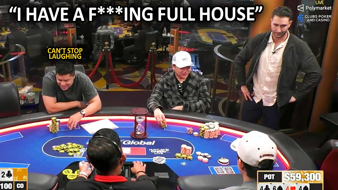 That's What He Can Do When He's In The ZONE @Hustler Casino Live