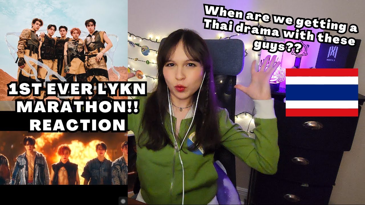 1ST EVER REACTION TO LYKN! 'CHARM' MV + 'NO WORRIES' MV + 'UMM UMM' MV | REACTION
