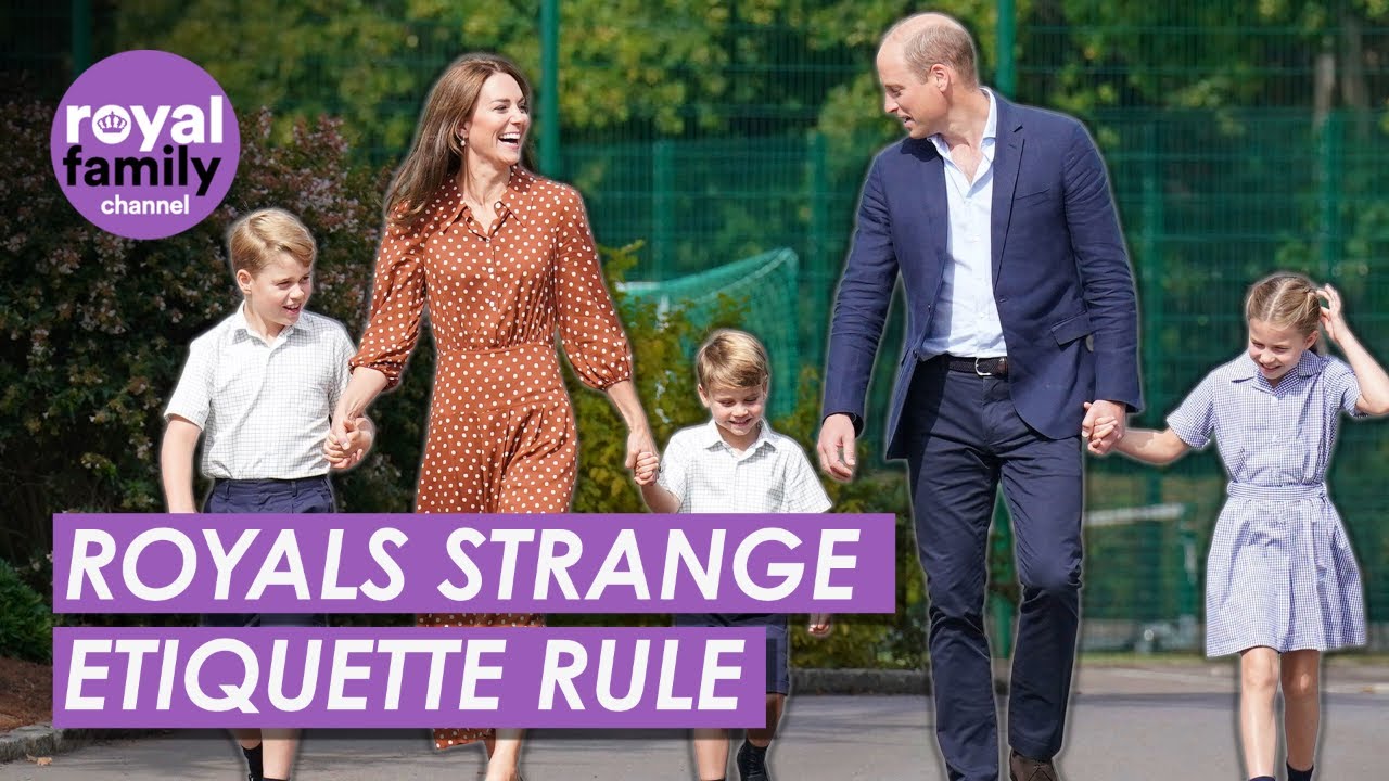 Why the Royal Children Don't Eat With Their Parents