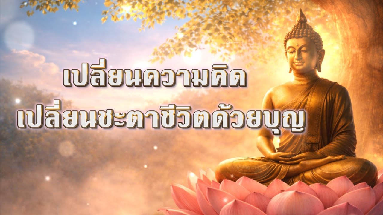 เปลี่ยนความคิด เปลี่ยนชะตาชีวิตด้วยบุญ | ฟังยาวให้ใจเบา