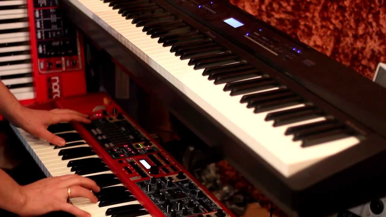 Casio Px-3 vs Clavia Nord Stage 2/ Digital  piano test.