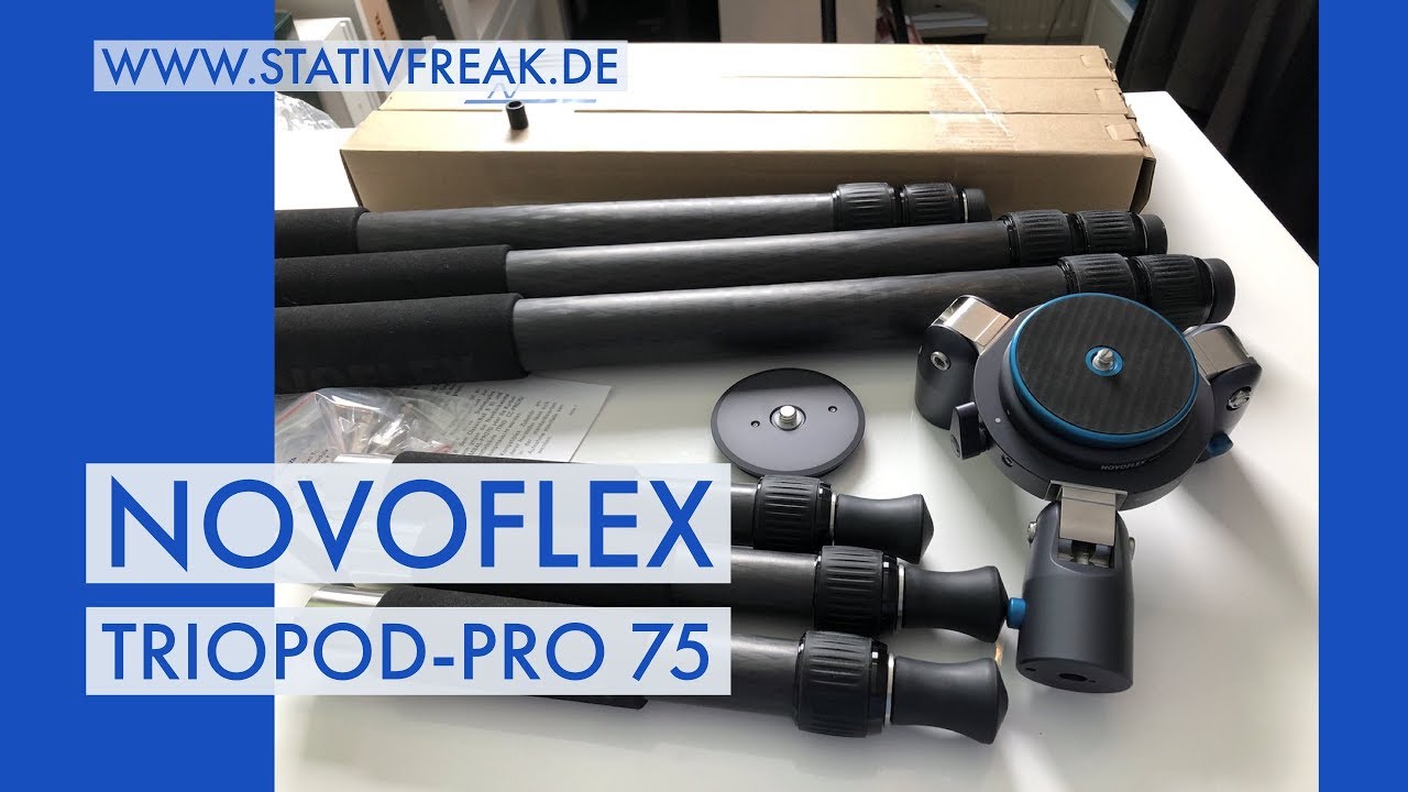 Stativfreak - Das NOVOFLEX TRIOPOD PRO75 - der erste Eindruck