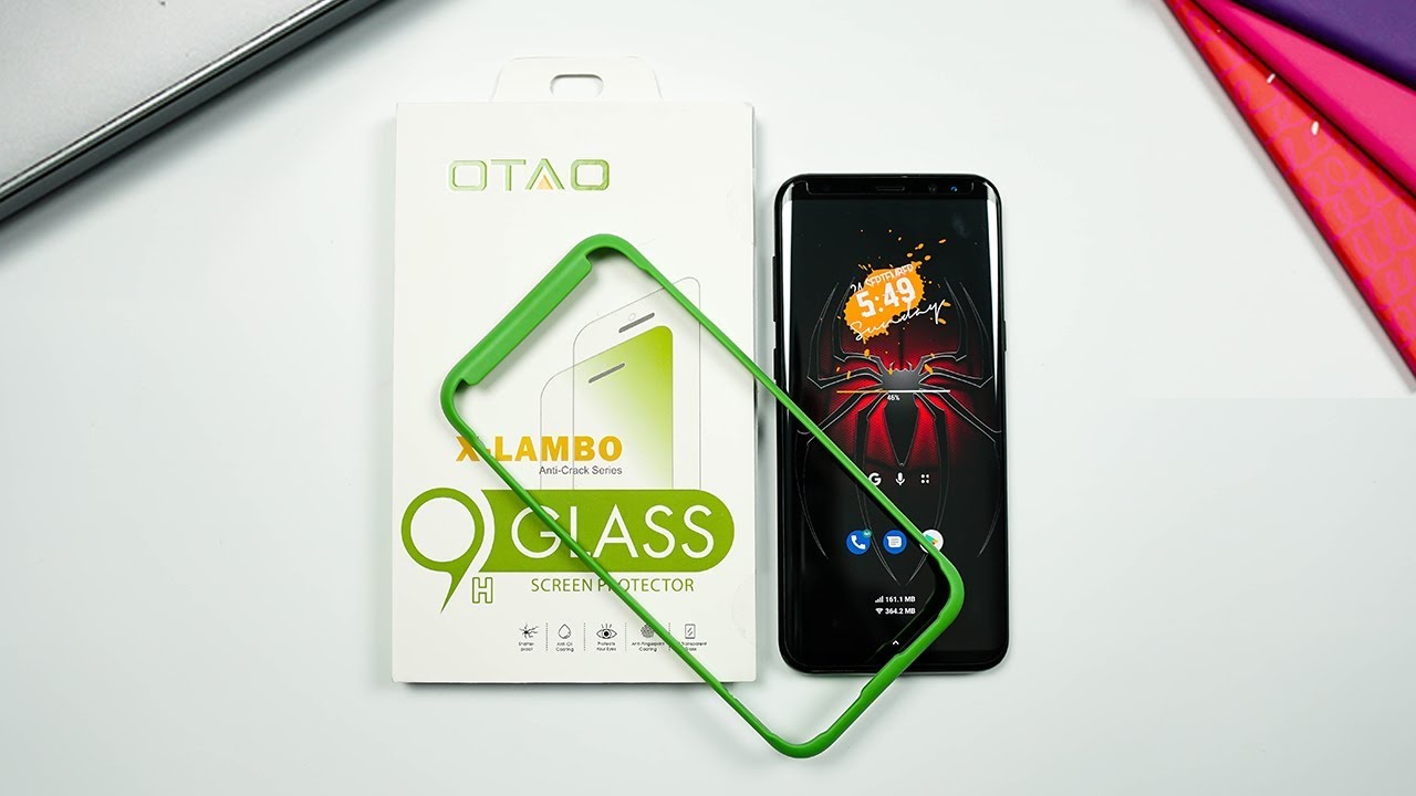 Otao Glass Screen Protector | The Best Galaxy S8 Plus Screen Protector