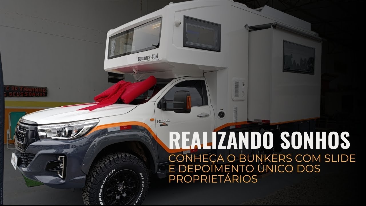Realizando sonhos com essa Bunkers lindo e o depoimento do proprietários