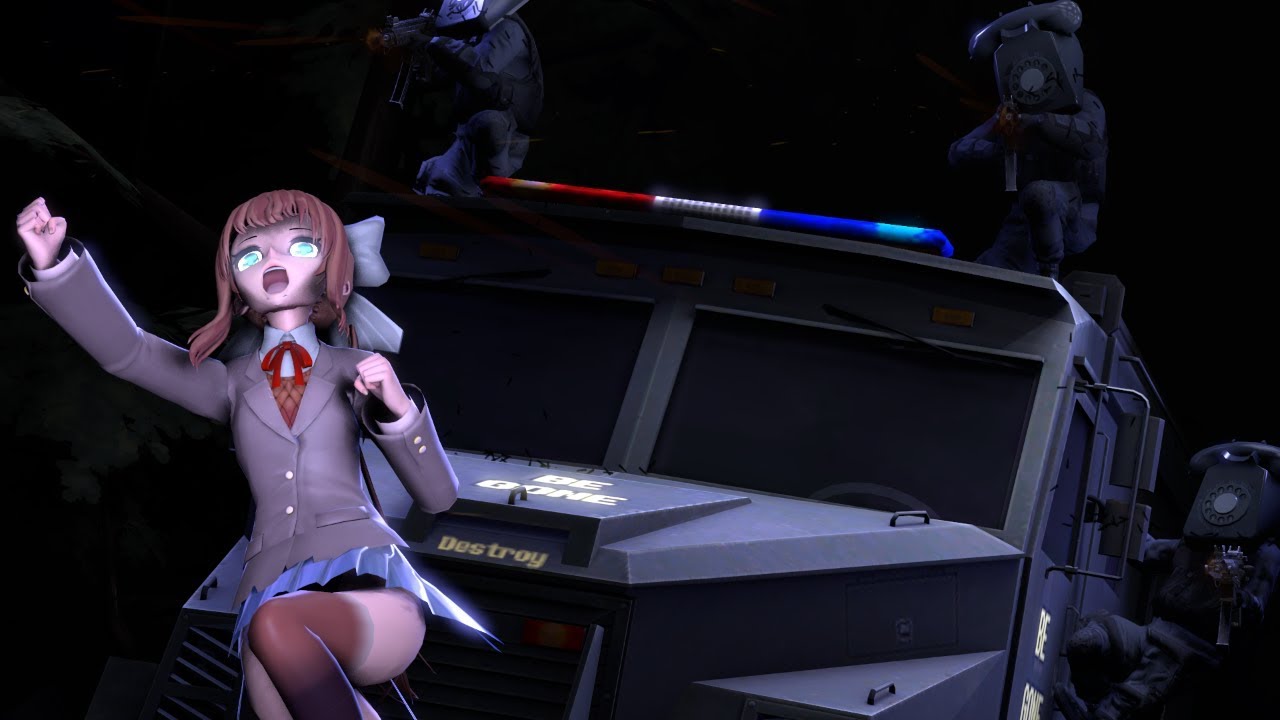 [SFM Doki Doki] THOT Patrol (Flashing Lights)