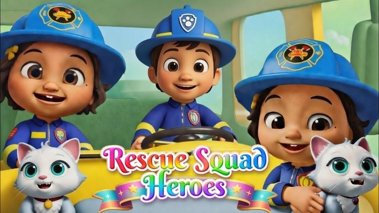 Community Helpers Song | Rescue Squad for Kids