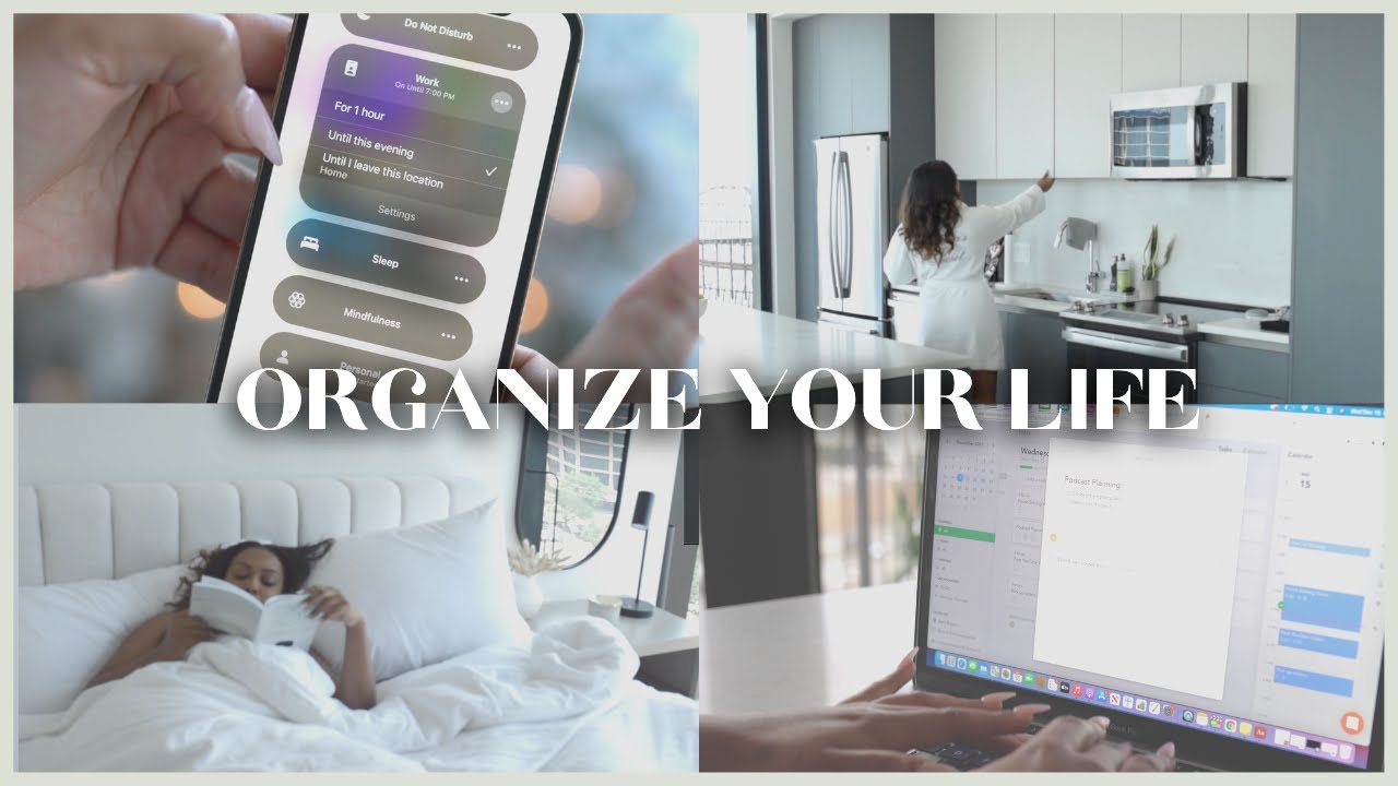HOW I ORGANIZE AND RESET MY LIFE 2022