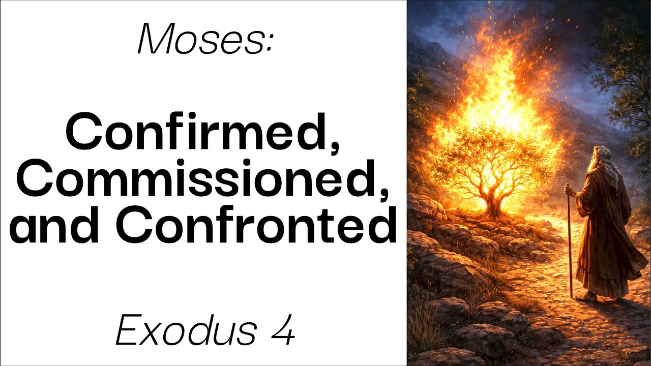 Moses: Confirmed, Commissioned, and Confronted (Exodus 4)