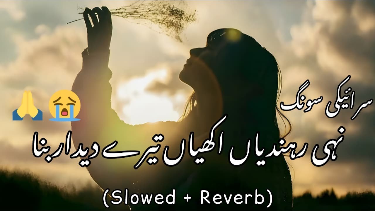 Nahi Rendiya Akhiyan Tery Didar Bina (Slowed + Reverb) | Saraiki TikTok Trending Sad Viral Songs 💔😭