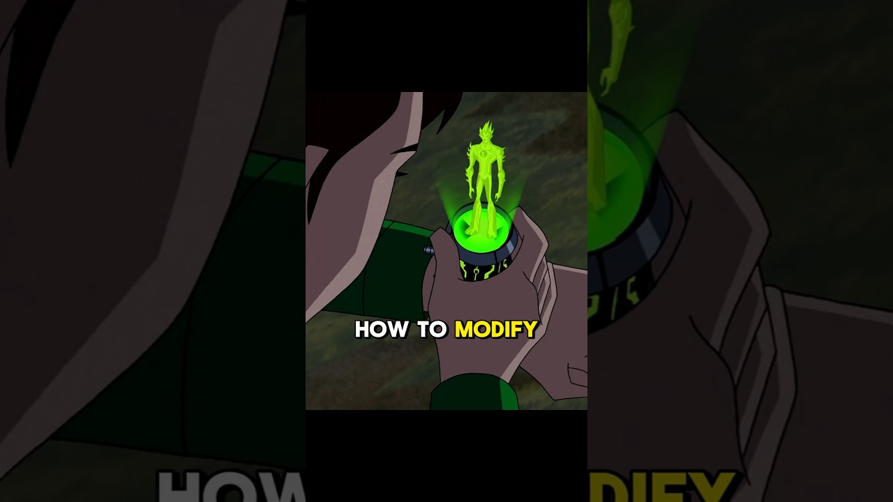 HOW BEN Modified OMNITRIX