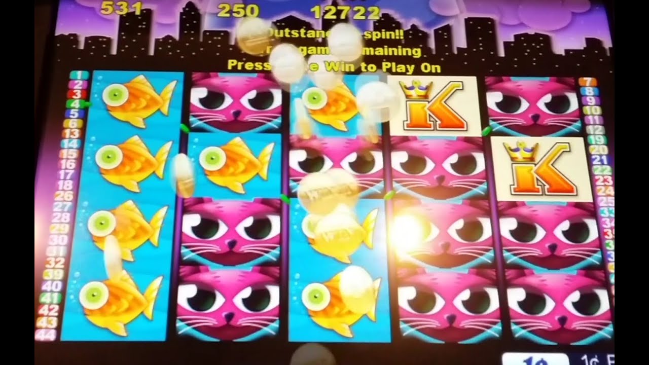 Miss Kitty Slot Machine-2 Bonuses at $2.50 Bet
