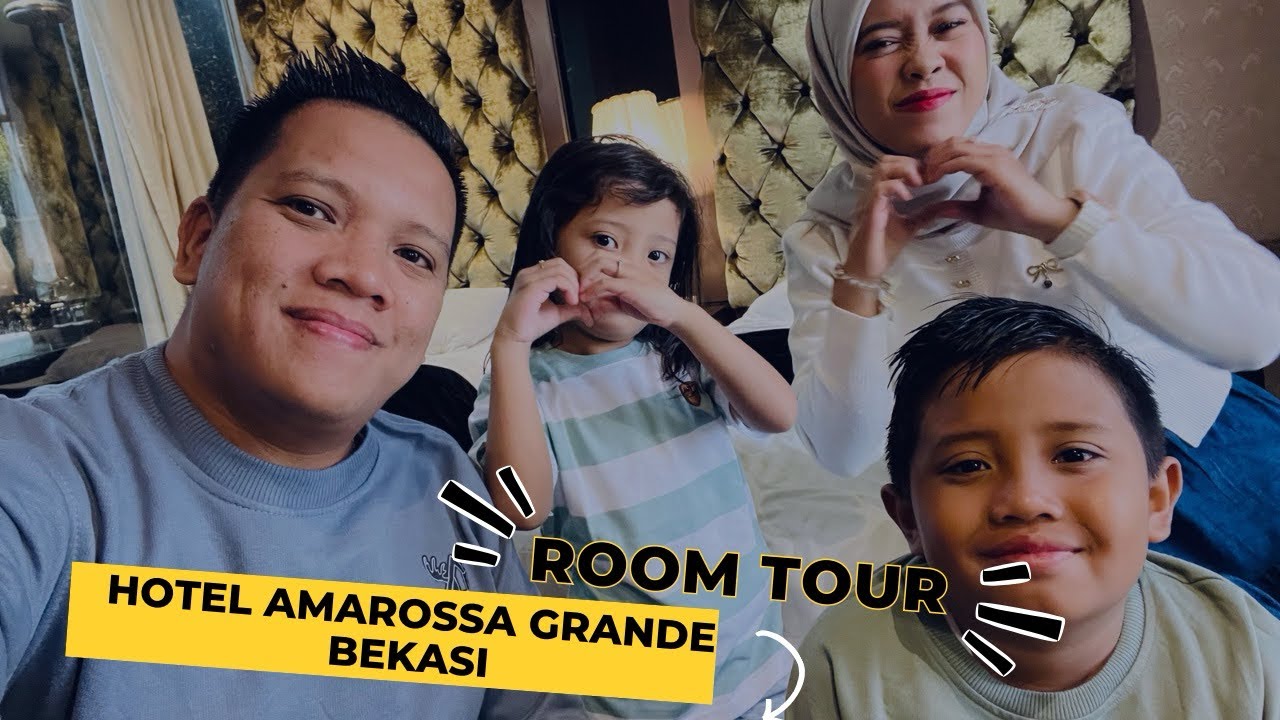 ROOM TOUR HOTEL AMAROSSA GRANDE BEKASI #diaryaamumtazmauly #staycation #roomtour #amarossa 
