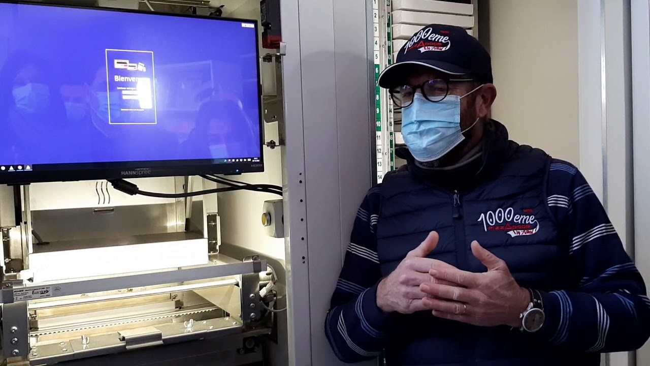 L'entreprise Adial fabrique des distributeurs de pizzas