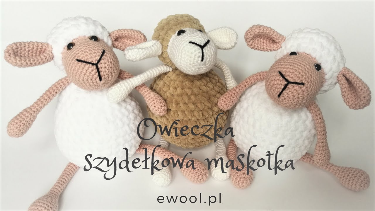 Jak zrobić owieczkę - szydełkową maskotkę