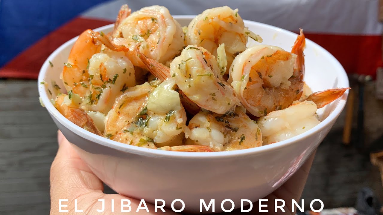 COMO HACER CAMARONES AL AJILLO