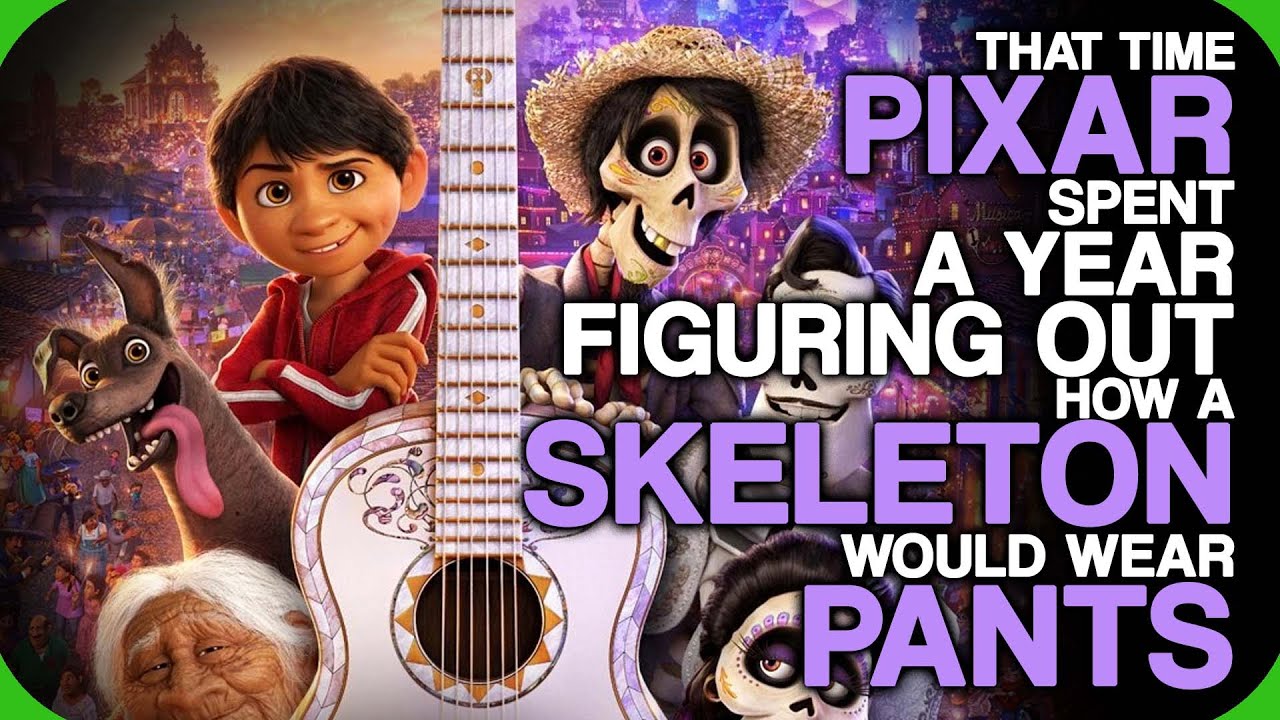 That Time Pixar Spent A Year Figuring Out How A Skeleton Would Wear Pants (Epic SpaceWolf)
