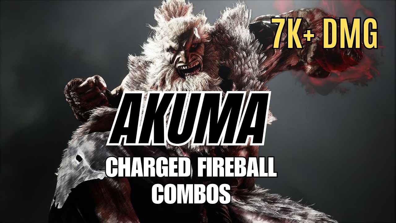Akuma New Patch Combos Street Fighter 6