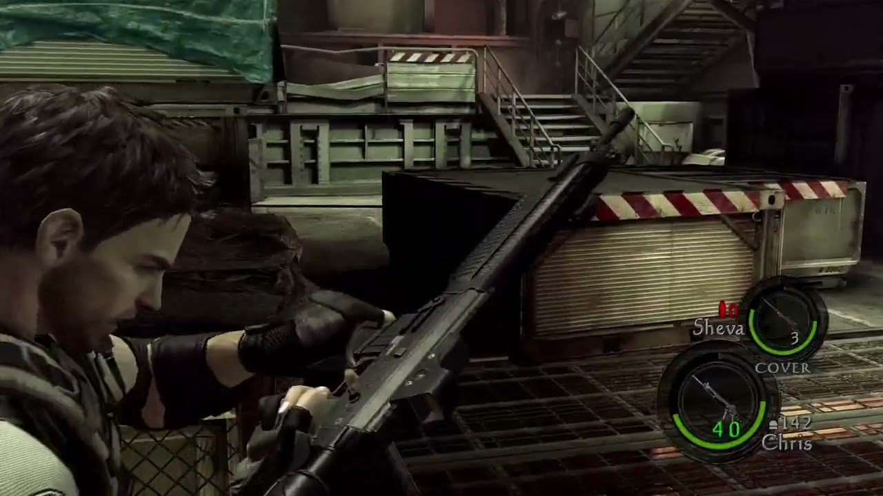 Resident evil 5 part 4 the ending 