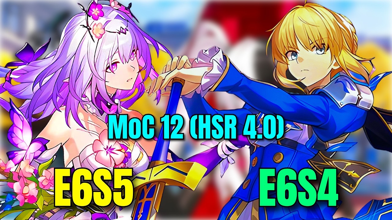 E6S5 Castorice (Remembrance Team) x E6S4 Saber (Hyper Carry) HARDEST MoC 12 EVER? HSR 4.0