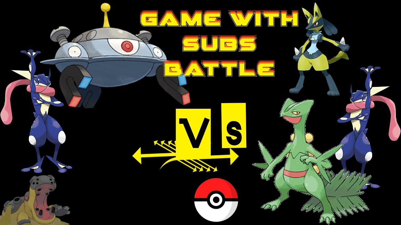 GamesWithSubs Ruben VS Biki aka (UntitledGameShow) Pok&eacute;mon XY WiFi battle commentary