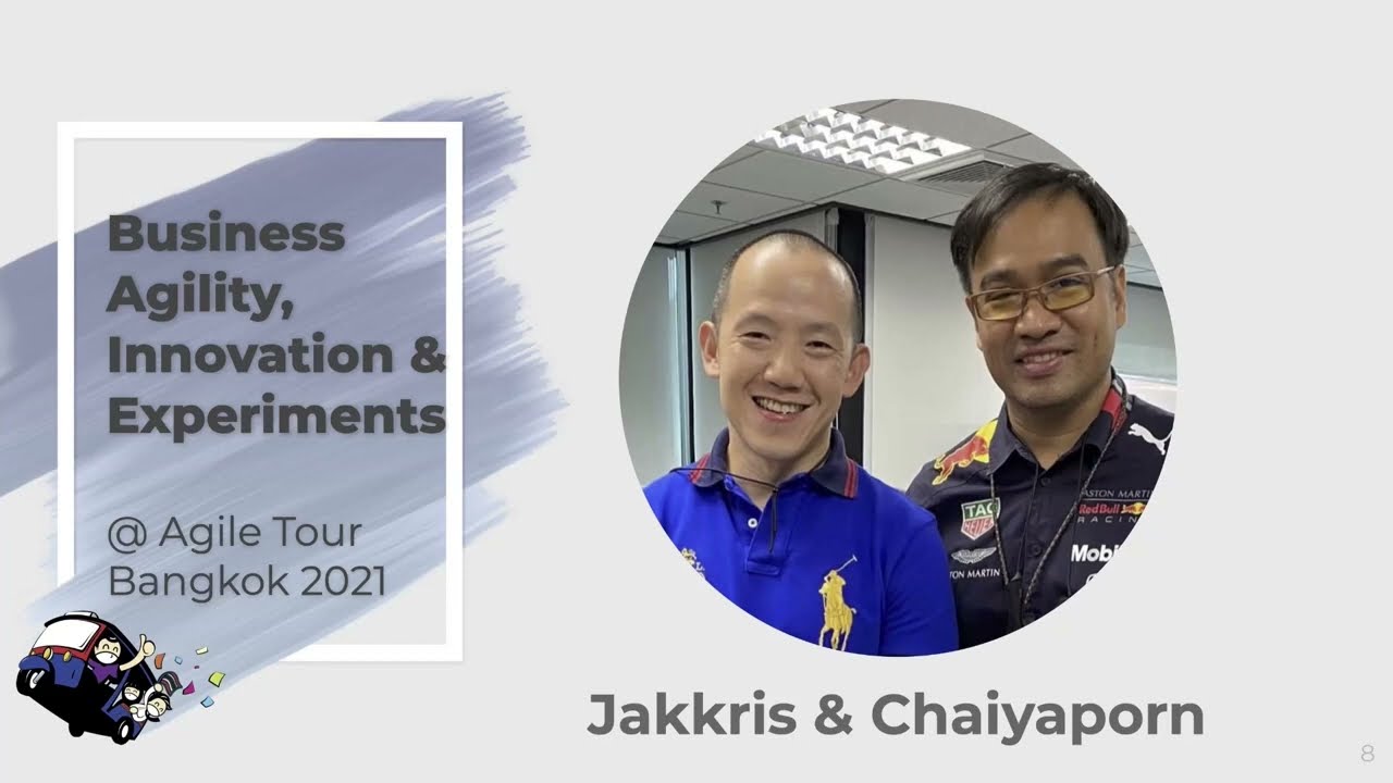 #ATB21 Business Agility, Innovation & Experiments, Jakkris & Chaiyaporn