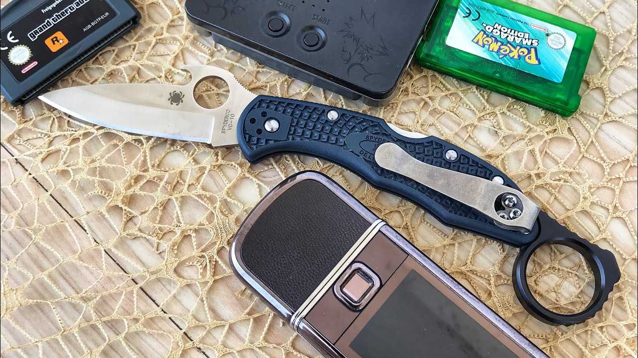 Мини ЛЕГЕНДА?! Spyderco Delica 4 Wave