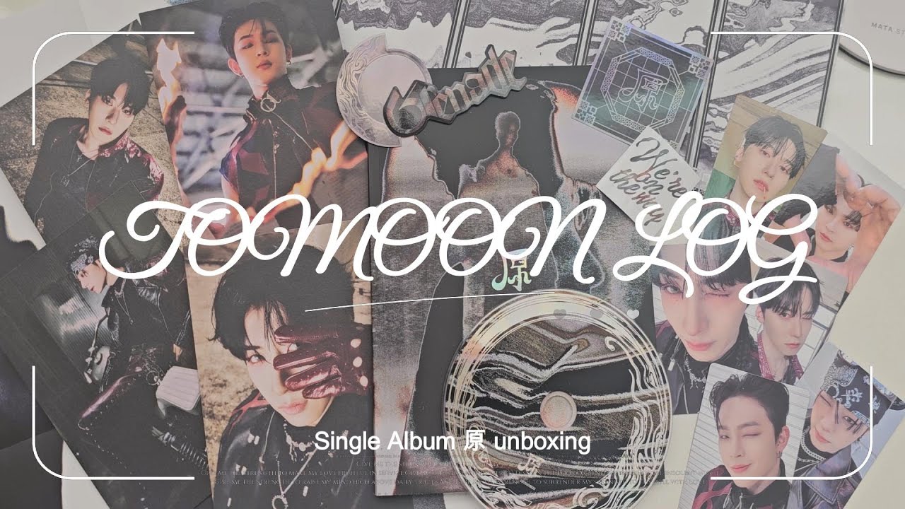 [투문로그] TOMOON LOG│ONEUS Single Album 原 unboxing│원어스 싱글앨범 原 앨범 언박싱