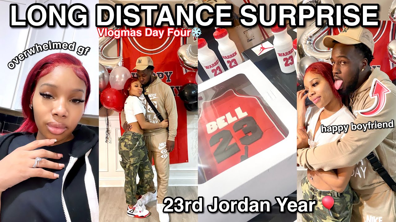 SURPRISING MY LONG DISTANCE BOYFRIEND FOR HIS BIRTHDAY *last minute* | BUSY WEEKLY VLOG