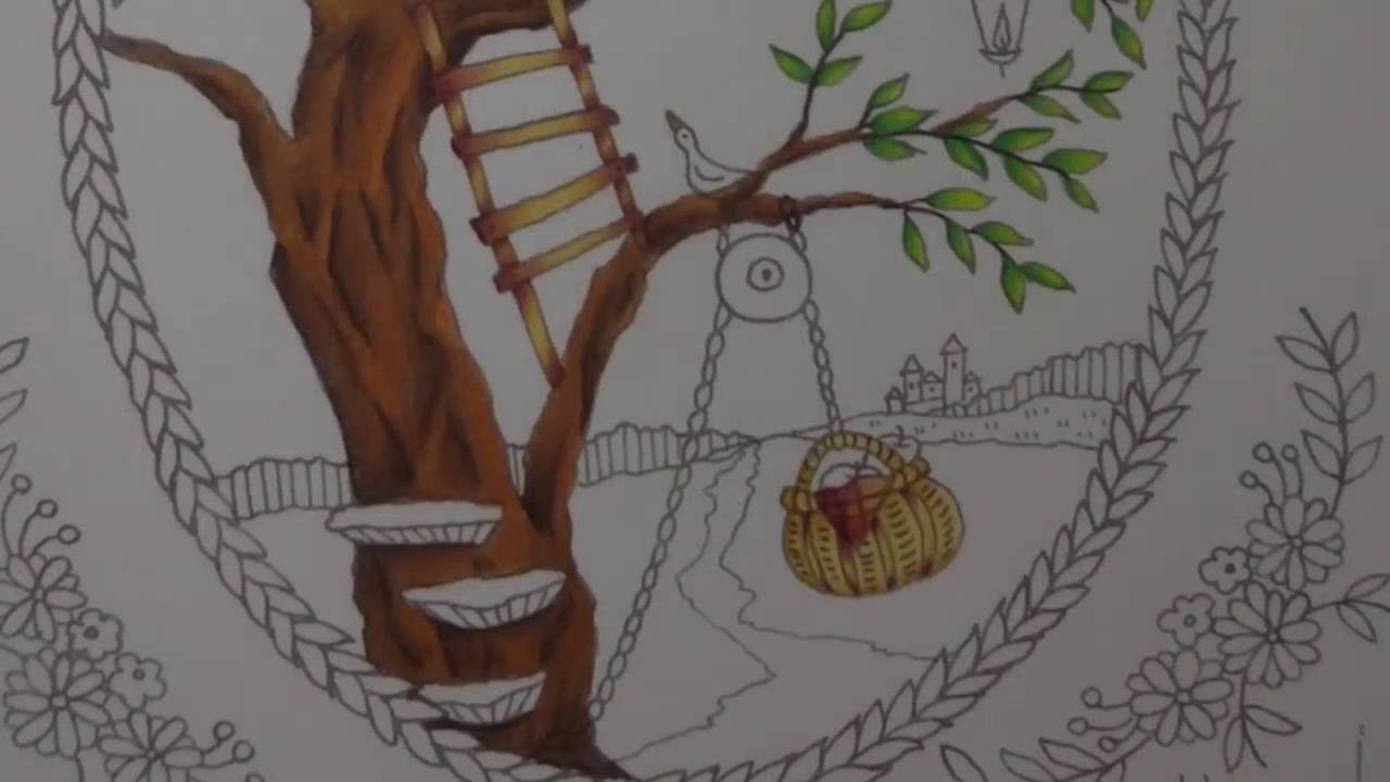 ROMANTIC COUNTRY coloring book - tutorial part 3
