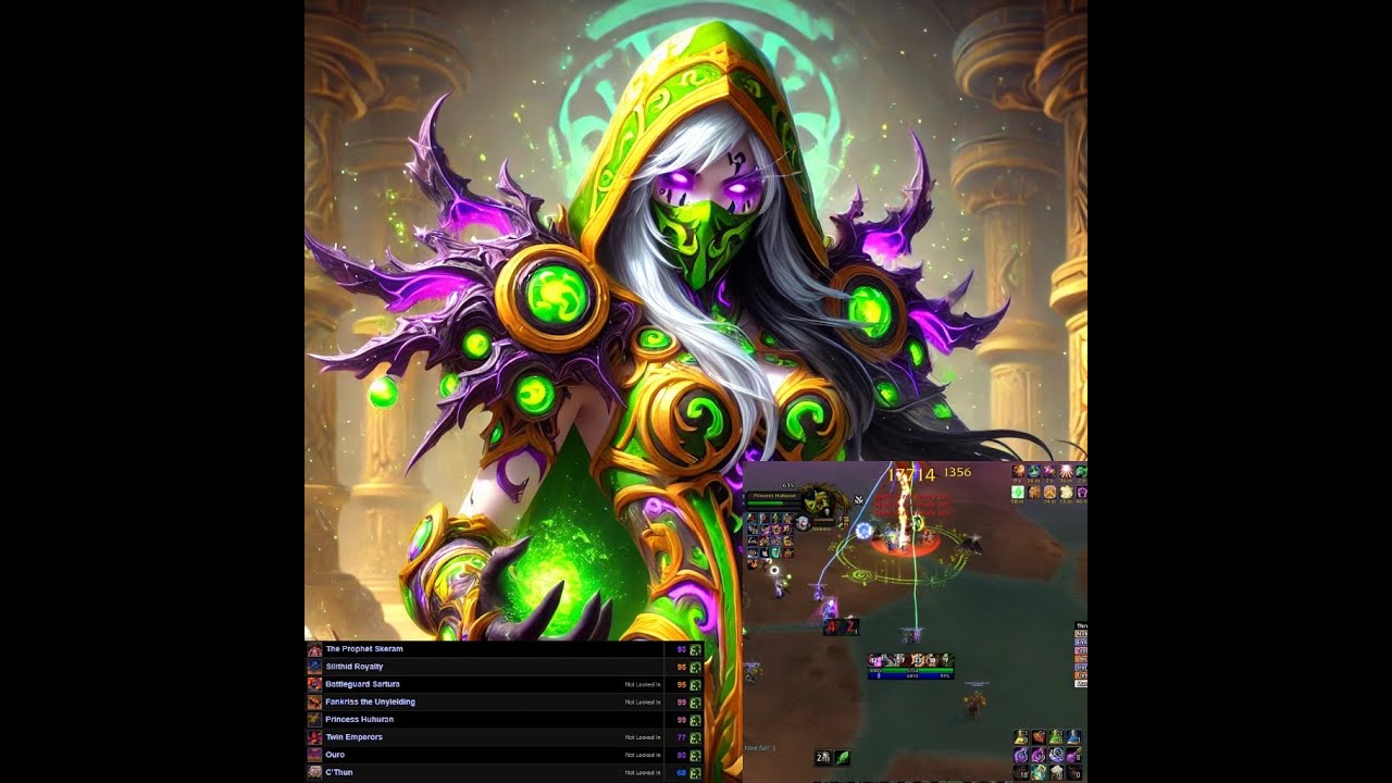 Affliction Warlock - Temple of Ahn'qiraj - SoD