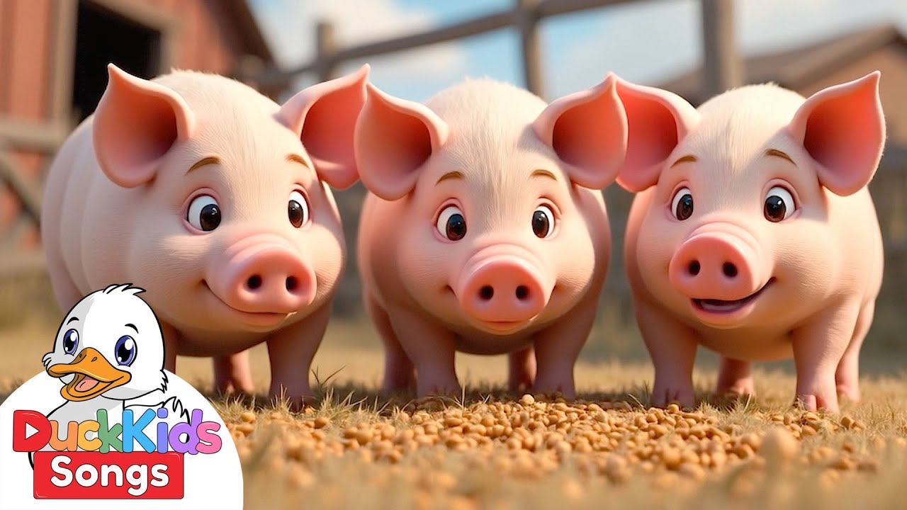 เพลงหมู อู๊ด อู๊ด น้องเคยเห็นหมูหรือเปล่า | เพลงเด็กสนุก | Duck Kids Songs
