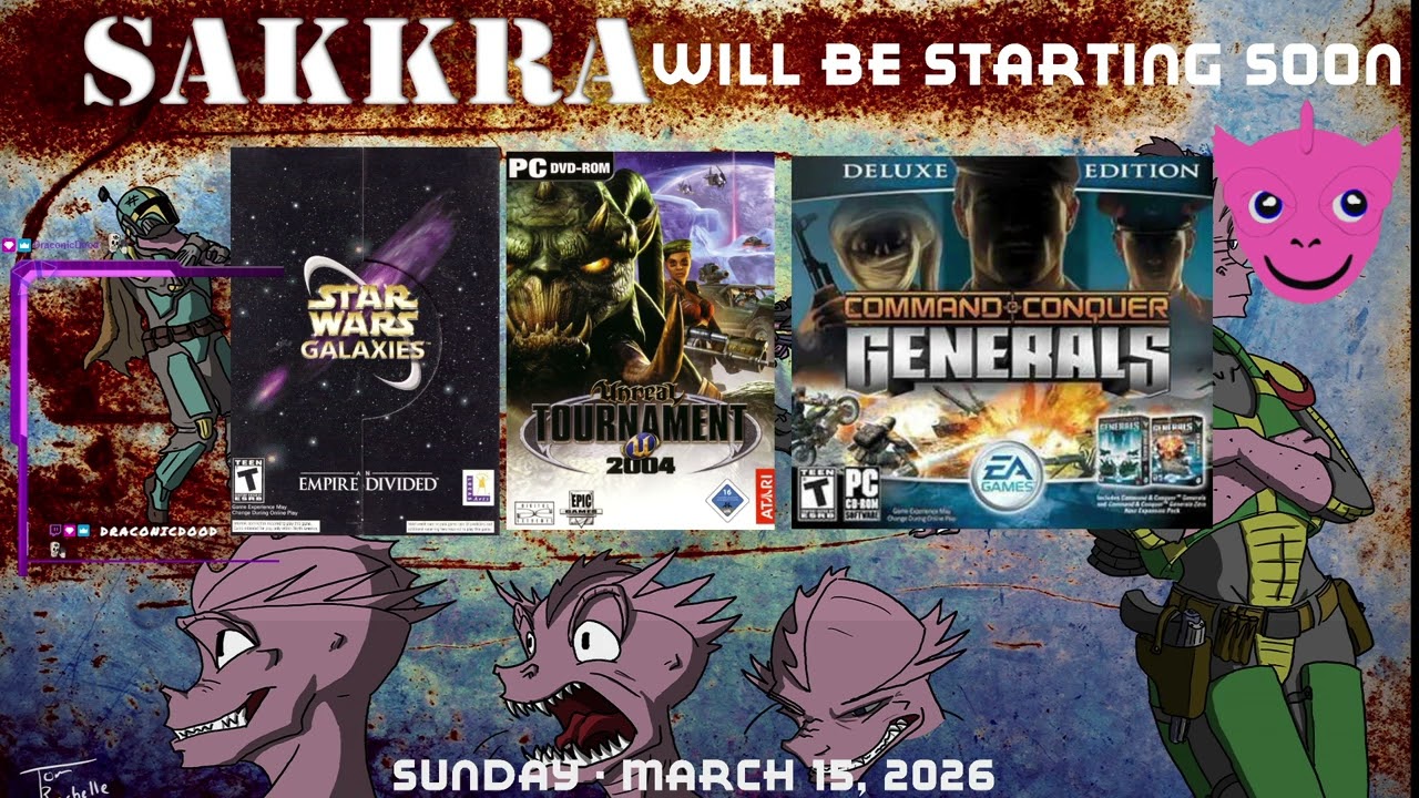 1000 Follower Special! 12 hour multiplayer stream! Day 2! Star Wars Galaxies, UT (Part 1/2)