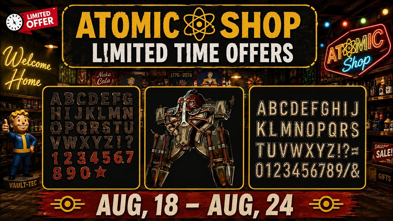🔥 Fallout 76 Atomic Shop: 7 ограниченных по времени предложений, о которых вам нужно знать!