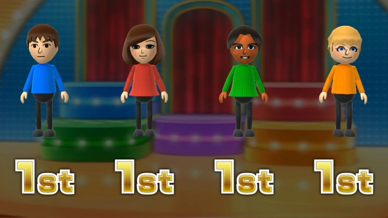 Wii Party U   Team Building  Player vs Mizuho vs Paula vs Pavel