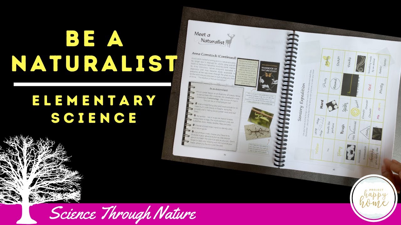 SCIENCE THROUGH NATURE BE A NATURALIST REVIEW || SECULAR HOMESCHOOL SCIENCE CURRICULUM