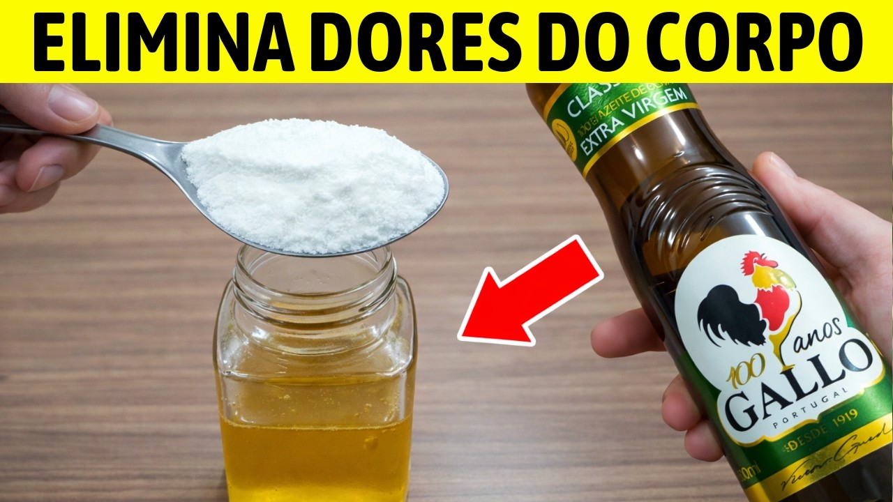 Essa Receita Acaba com a DOR NA COLUNA, JOELHO, Artrite e Articulações, é Só Usar Isso