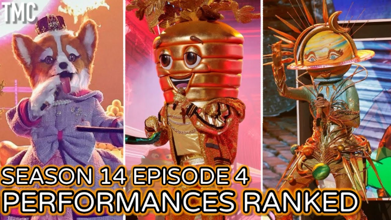 Season 14 Ep 4 Performances ranked (The masked singer US)