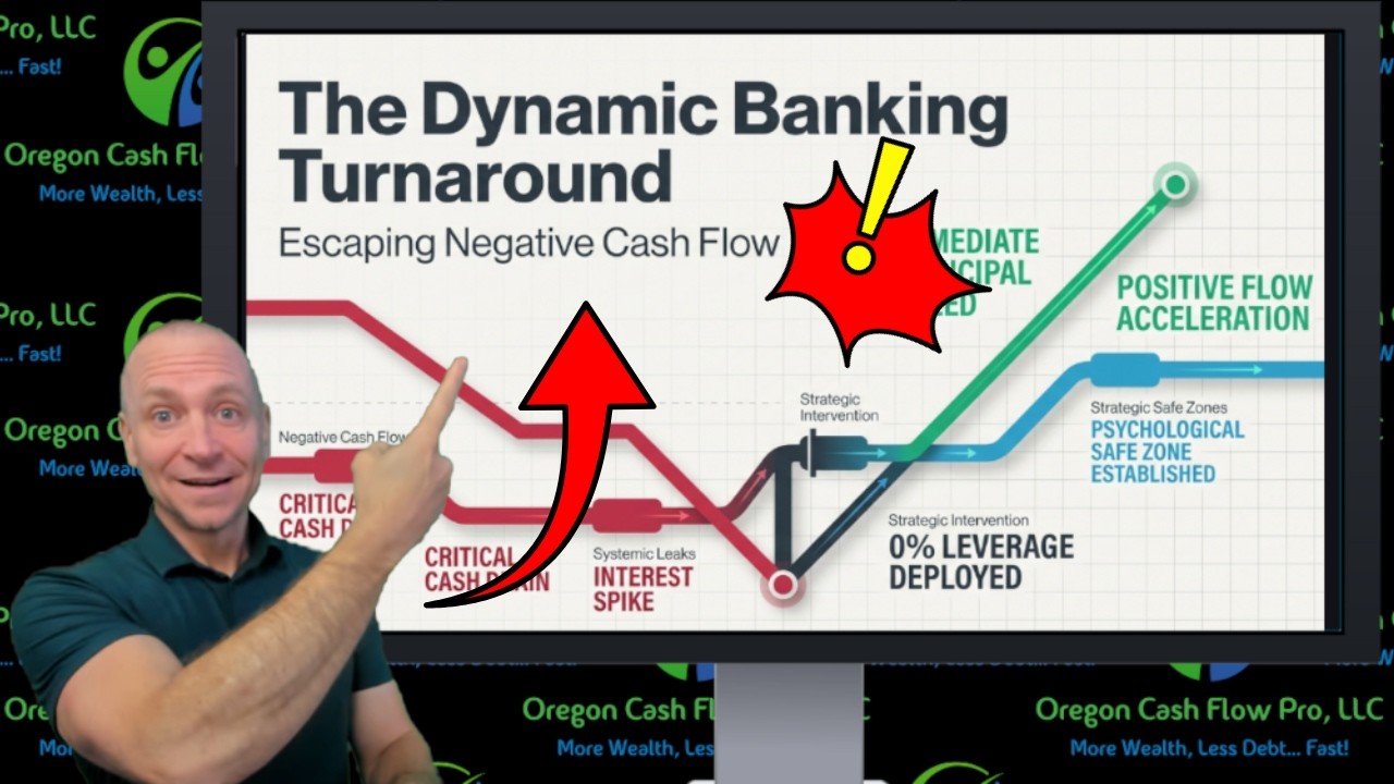Dynamic Banking With Negative Cash Flow & a Credit Card, no Line of Credit! - A Case Study