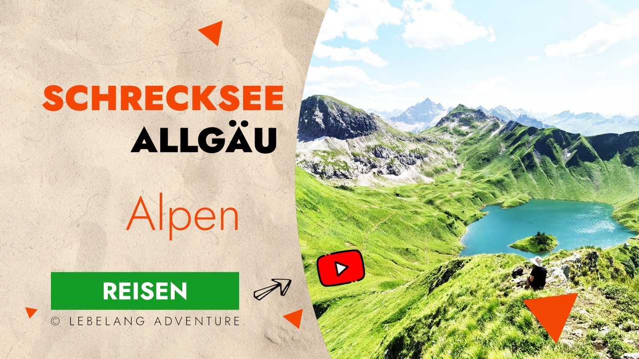Bergtour im Allg&auml;u bei Bad Hindelang - Schrecksee und Knappenkopf Wanderung