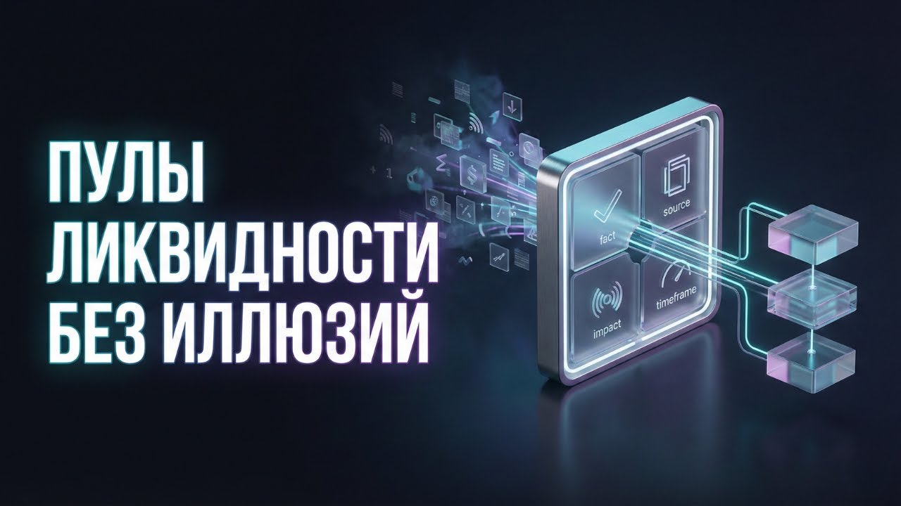 🔥 Пулы ликвидности (LP): виды пулов и какие риски.