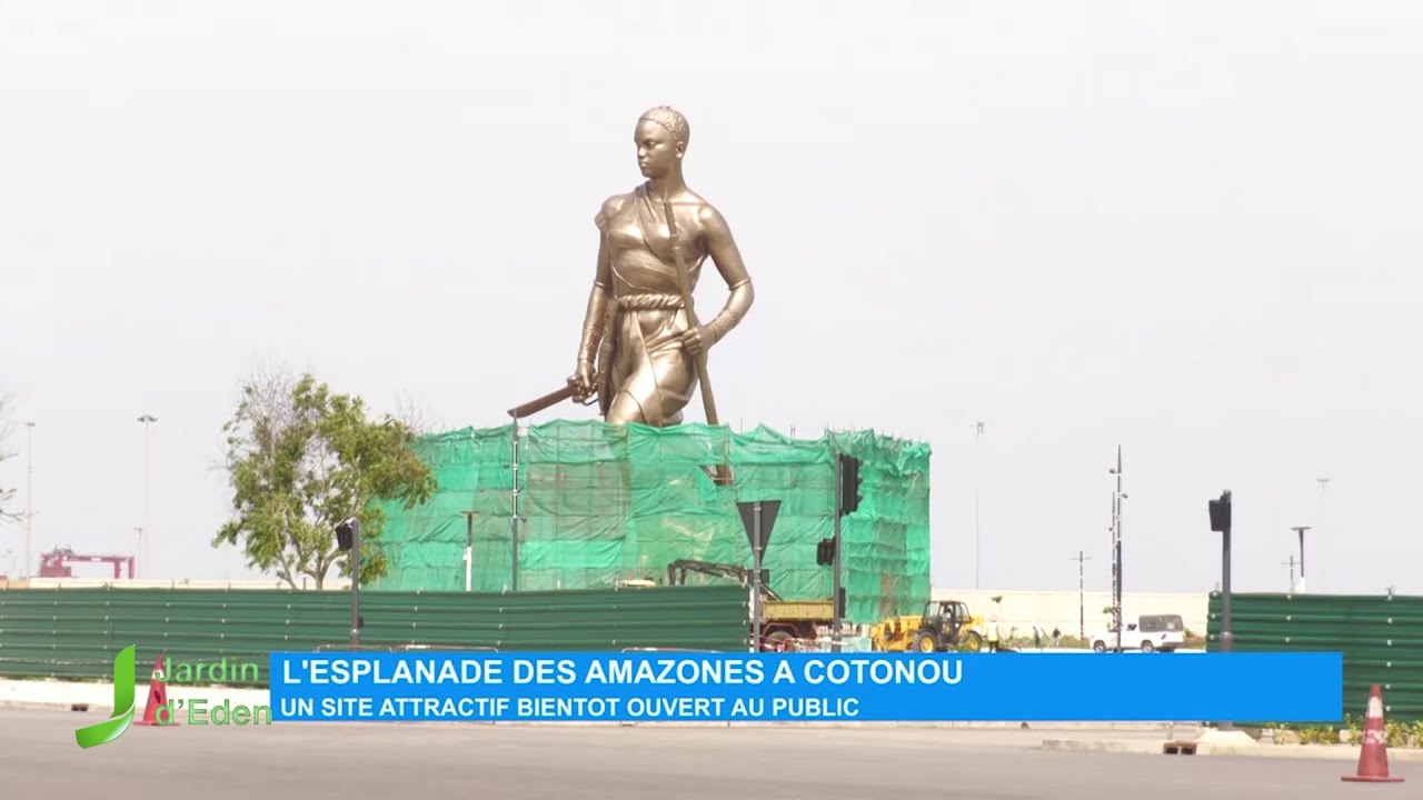 L’esplanade des Amazones à Cotonou : Un site attractif bientôt ouvert au public | Jardin d’Eden