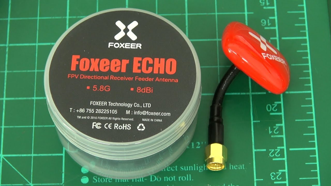 Review: Foxeer Echo 5.8GHz 8dBi circularly polarized FPV antenna