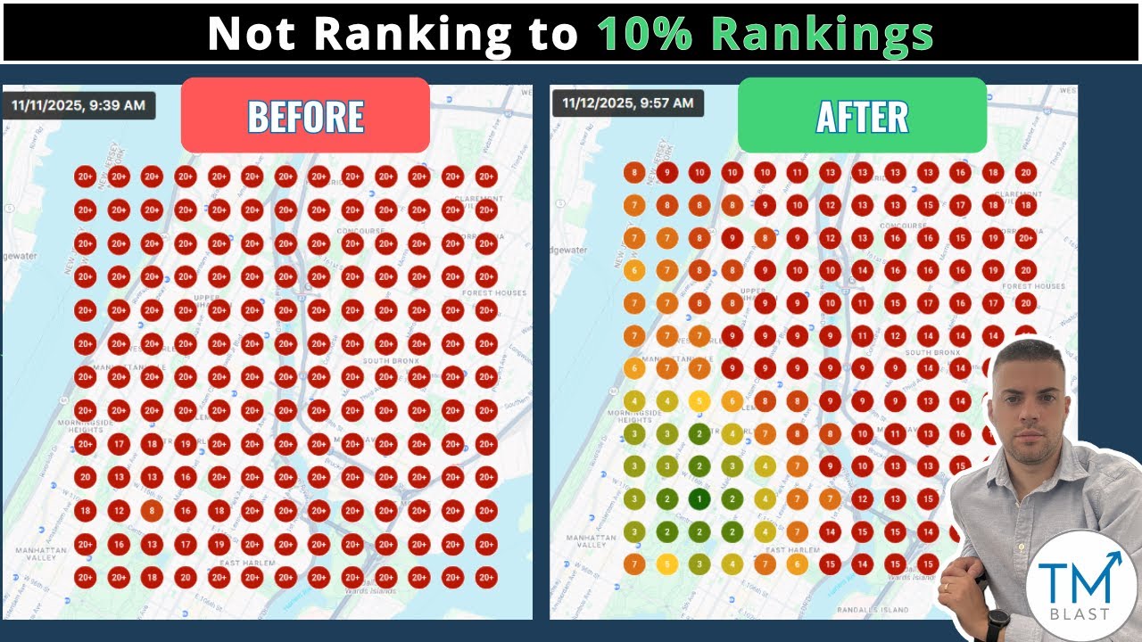 From 0 to 10% Page 1 Google Map Rankings for a Local SEO Client